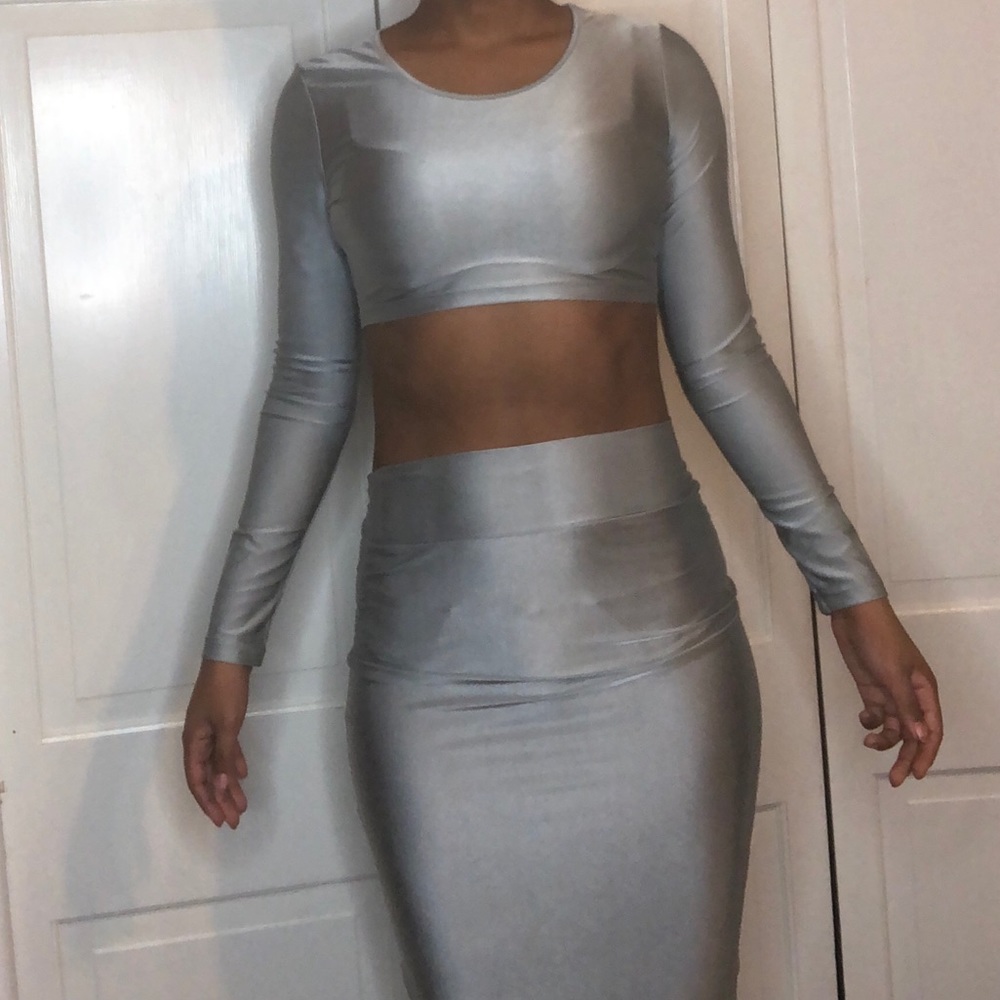 Two Piece Grey Set